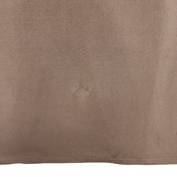 Chicos Womens Maxi Dress Size Large Chocolate Brown Cold Shoulder Stretch Travel - Picture 8 of 15